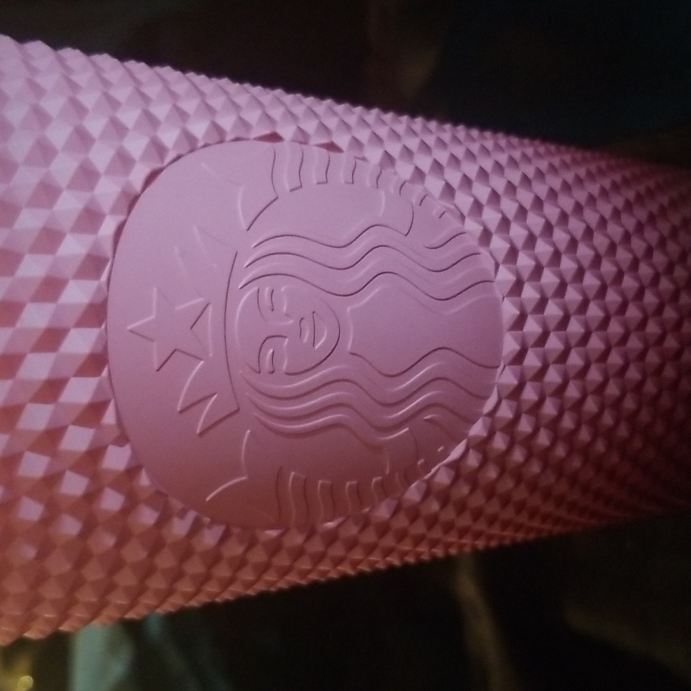Starbucks pink tumbler sz. 24oz - Picture 1 of 10
